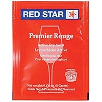 Dry Wine Yeast - Premier Rouge (Pasteur Red) (5 g)