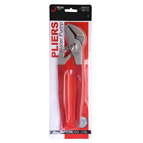 Jetech 10 inch Tongue and Groove Pliers,Straight Jaw Water Pump Pliers
