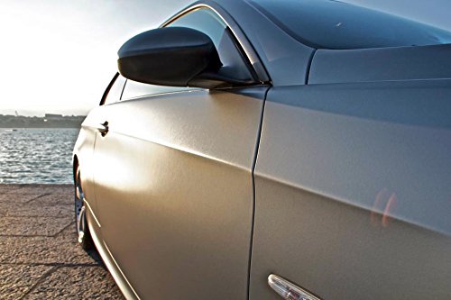 VViViD Matte Silver Car Wrap Vinyl Roll with Air Release 3MIL (1ft x 5ft)