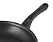 Chef's Star Nonstick Pan Set for Sauteing and Frying, Nonstick Skillet with Stay Cool Handle Frying Pans, Induction Compatible (Black, Set of 2 (8 Inch and 10 Inch))