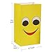 aresmer Emoji Paper Bags Party Treat Bags for Kids, 4 Different Designs, Pack of 24