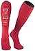 TCK Baseball/Softball Youth Belt & Socks Combo Set (Scarlet, Small) - Scarlet,Small