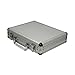 SRA Cases EN-AC-FG-A036 Silver Aluminum Hard Case, 11 x 8.8 x 2.5 Inches