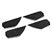 Carbon Fiber Inner Door Handle Bowl Cover Trim 4pcs For Honda Civic Si 2017-2018
