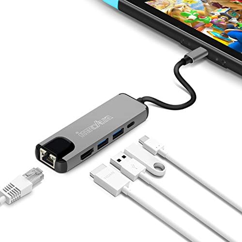 USB C Hub Multiport Adapter, innoAura 5in1 Type C Hub with 4K USB C