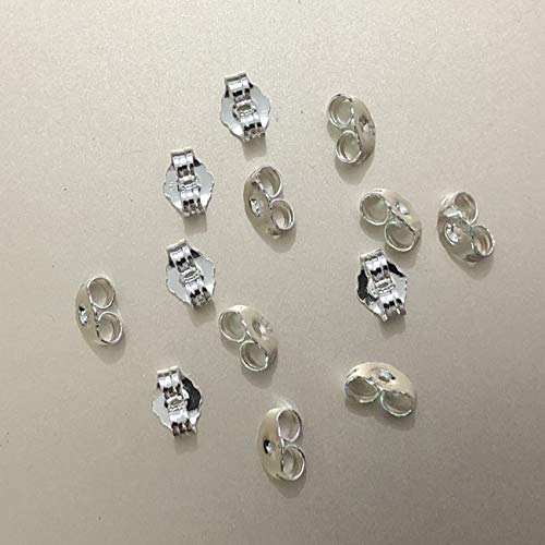 5 Sterling+Earring+Replacement+Locking+Earrings