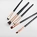 Vovotrade 12Pcs Cosmetic Brush Makeup Brush Sets Kits Tools (Black)