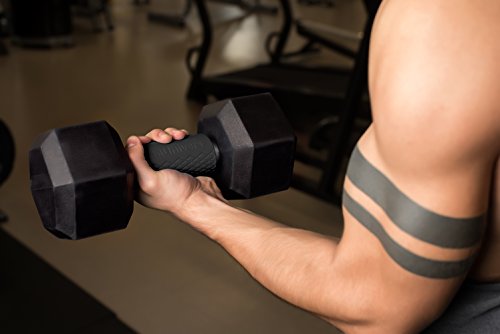 BLUNIVERS Thick Bar Grips for Weightlifting – Fat Bar Training Accessory for Dumbbell & Barbell – Rapid Muscle Growth to Forearm, Biceps, Chest & Triceps – Proved &Tested in Bodybuilding - Thumbnail 3