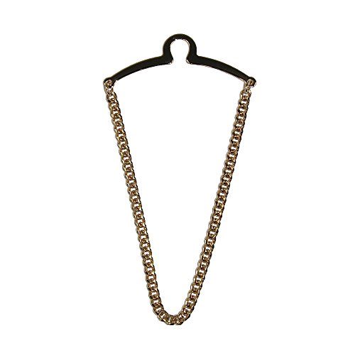 Competition Inc. Men's Single Loop Tie Chain, Gold