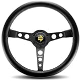MOMO PRO35BK2B Prototipo Black 350 mm Leather Steering Wheel