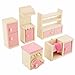 Soledi Wooden Doll Kitchen House Furniture Cooker Fridge Cupboard Dollhouse Miniature Set For Kids Children Child Gift Collectible Craft by Soledi