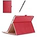 ProCase Lenovo Tab 4 10 Case - PU Leather Stand Folio Case Protective Cover for Lenovo Tab 4 Tablet 10.1 Inch 2017 Release (Model: TB-X304F/TB-X304N/ZA2J0007US) -Red