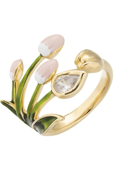 Anillos Abiertos De Plata De Ley S925 Con Circonita Cúbica Para