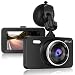 Dash Cam 1080P DVR Dashboard Camera Full HD 3" LCD Screen 170&deg;Wide Angle, WDR, G-Sensor, Loop Recording Motion Detection Excellent Video Images(Black)
