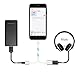 Headphone Jack Adapter for iPhone Adapter Earphone Audio Splitter and Charge Connector for iPhone X/7/7 Plus /8/8 Plus Support to Listen Music and Charge Replacement for iOS 11 System -Silver