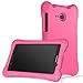 MoKo Samsung Galaxy Tab A 7.0 Case - Kids Friendly Ultra Light Weight Shock Proof Super Protective Cover Case for Samsung Galaxy Tab A 7.0 Inch Tablet 2016 Release (SM-T280 / SM-T285 Version), MAGENTA