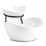 YHOSSEUN Chip and Dip Serving Set, Tiered Serving