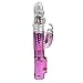 Tracy's Dog Flirt Rotating Bullet 36-frequency Thrusting Powerful Rabbit Vibrator G-spot Stimulation Vibe Clit Masturbation Dildo (Purple)