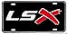 LSX - LS1 LS2 LS6 General Motors Engine Aluminum License plate