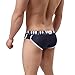 Men's Underwear,Neartime Thin Boxers Light Men Shorts Briefs Musical Note Type (L, Dark Blue)