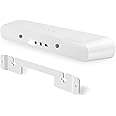 Yibracki Heavy Duty Soundbar Mount for Sonos Ray Wall Mount - Floating Sound Bar Mounts for Sonos Ray Mount Under TV Mounting Bracket Easy to Install, White