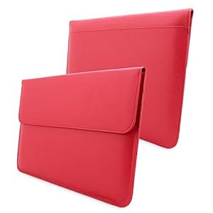Amazon.com: Macbook Pro 13 and Air 13 Sleeve, Snugg - Red