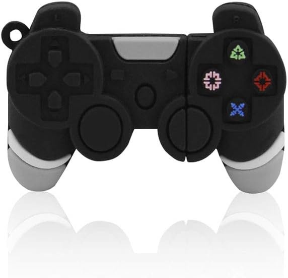 CHUYI Cool Gamepad Shape 32GB USB 2.0 Flash Drive Video Games Controller Memory Stick Funny Pen Drive Thumb Drive Cute Jump Drive Gift