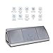 WiFi Speaker with App, Airplay / DLNA connection,XREXS Wireless Bluetooth Stereo Speaker with Subwoofer Bass,Multi Room Play, 8WX2 Output,Built-in Mic Hands Free for Apple iphone ipad Laptop (Silver)