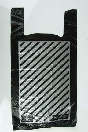 Plastic Shopping Bags, 25pcs