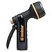 Melnor 995037 Rear Trigger 7 Watering Patterns XT Metal Garden Hose Nozzle, Basic