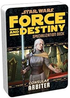 Star Wars RPG: Force and Destiny - Arbiter Specialization Deck - Englisch