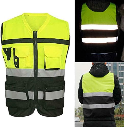 SENRISE High Visibility Reflective Vests Hi Viz High Vis Visibility Vests - Image 3