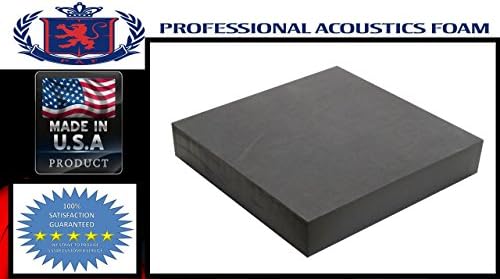 Professional Plat Foam Sheets in Box of 12- 2'x4'x1 Panels in Charcoal Only