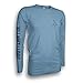 Performance Fishing Shirt Unisex Southern Fin UPF 50 Dri Fit Long Sleeve Apparel - Large, Mako Shark ( mako_l )