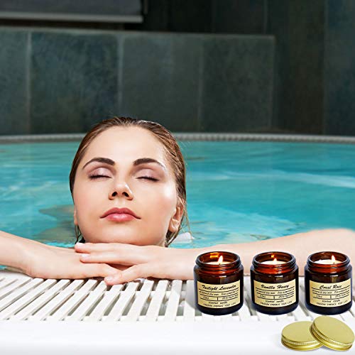 YIHAN Aromatherapy Scented Candle - Relax Candle (Scented Candle, 3.5oz) - Thumbnail 5