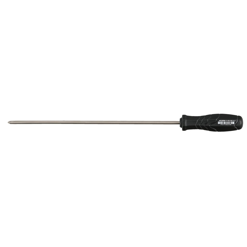 HOZAN Phillips Screwdriver, JIS +2D-555-300 by