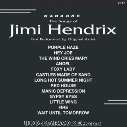 Backstage Karaoke CD+G 7317 Jimi Hendrix