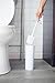 LDR Toilet Brush and Can White Finish 2 Pack