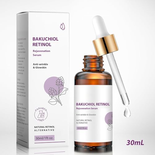 Lboylove® 2 Pcs Bakuchiol Retinol Serum, Rejuvenation Serum For Anti-Wrinkles And Glowskin, Face Men & Women