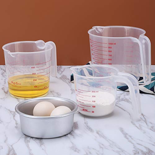 Home Value 3-Cup Plastic Measuring Cup (MEASURINGCUPPC03) by HV - Thumbnail 7