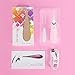 Heated Eyelash Curler, Acavado Electric Eyelash Curler Electronic Eye Lashes Curling Comb Quick Heating Long Lasting USB Rechargeable Natural