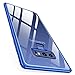 TORRAS Crystal Clear Galaxy Note 9 Case, Clear Ultra Thin Slim Fit Soft TPU Gel Case Cover with Electroplated Frame Compatible with Samsung Galaxy Note 9(2018), Clear Back/Blue Frame