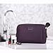 CHICECO Handy Travel Toiletry Bag for Women Skincare Pouch Makeup Bag - Dark Purple