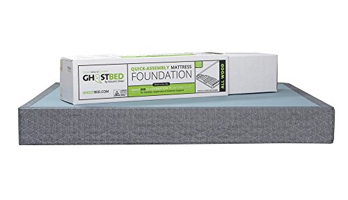 Ghostbed Boxspring Knockdown Foundation - Queen 9 Inch Foundation - 100% Solid Wood - Easy to Assemble Foundation - Compatible with Any Mattress - Made in The USA - Industry Leading 3 Year Warranty