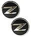 N-FDZ X2 Nissan 350Z / 370Z - Z Fender Emblem / Badge / Decal Replaces OEM 63890-CD10A