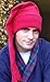 Elf Sleep Caps for Men - Stocking Cap for Sleeping - Night Hat for Man Red