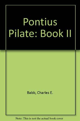 Pontius Pilate: Book II