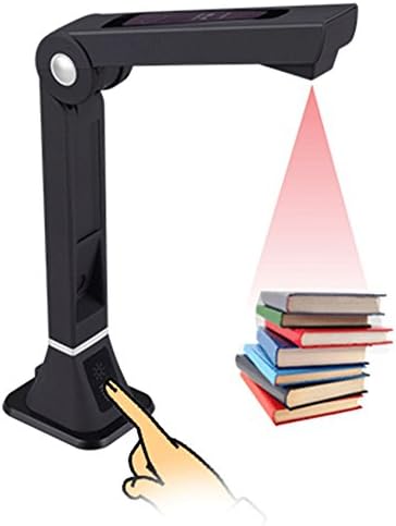USB Document Camera Scanner, Fast Scanning, 5 Mega pixels CMOS High Definition for Classrooms,Libraries,Demonstration