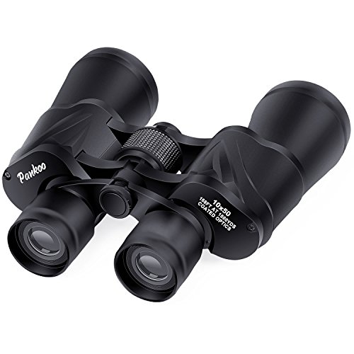 Pankoo 10X50 Binoculars Compact HD Adult Binocular for Bird Watching, Stargazing,Traveling