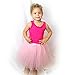 My Lello Black Little Girls Tutu 3-Layer Ballerina (10 mo - 3T)